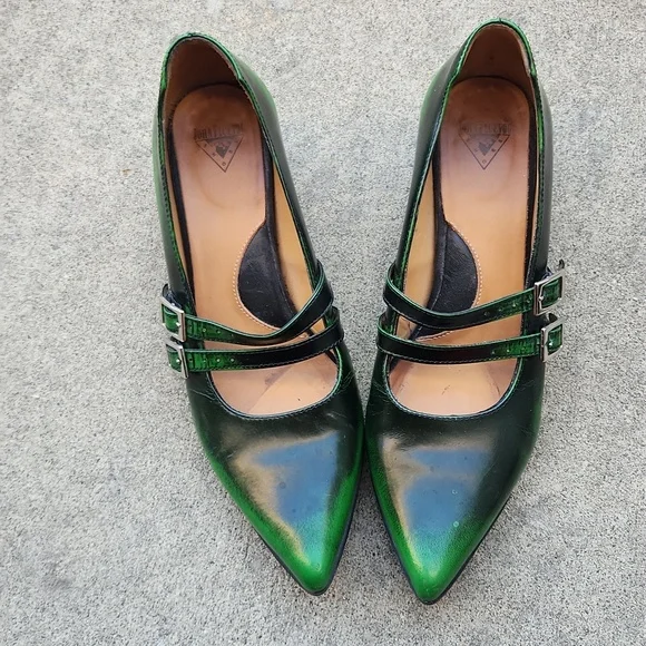 John Fluevog Tanya  kitten heels - Picture 2 of 16